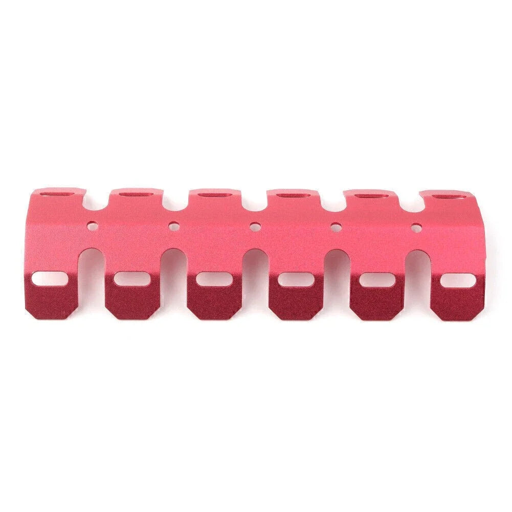 Exhaust Muffler Pipe Heat Shield Cover for Dirt Bike Motorcycle (Red)