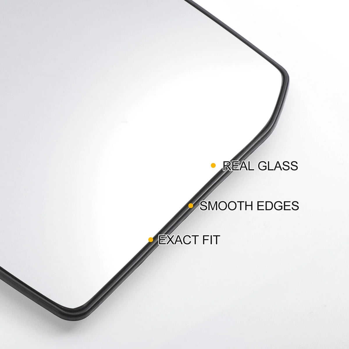 Left Side Heated Convex Mirror Glass for Ford Tourneo (2012–2022)