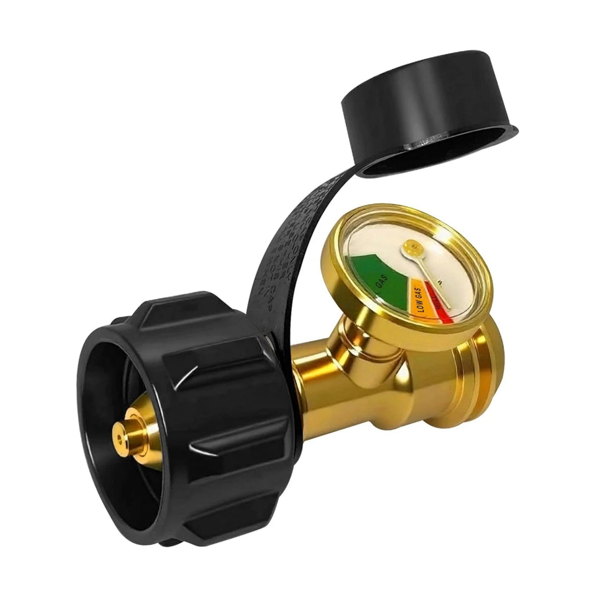 5-40 LB Propane Tank Gauge Brass Adapter for Propane Tanks