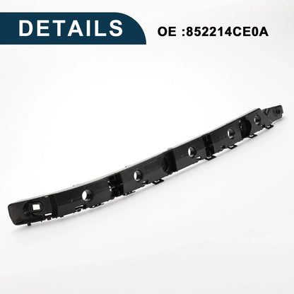 Left Rear Bumper Retainer Bracket No. 852214CE0A for Nissan Rogue (2014–2017)