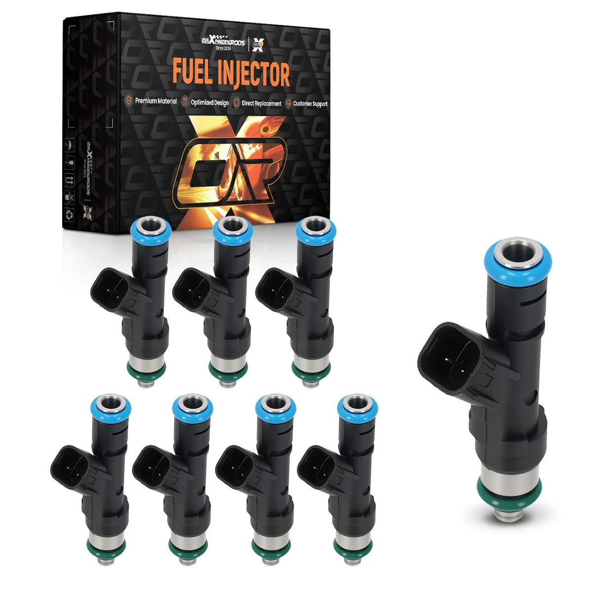 8-Pack 4-Hole Fuel Injector for Ford Expedition Lincoln Navigator (2007–2008)