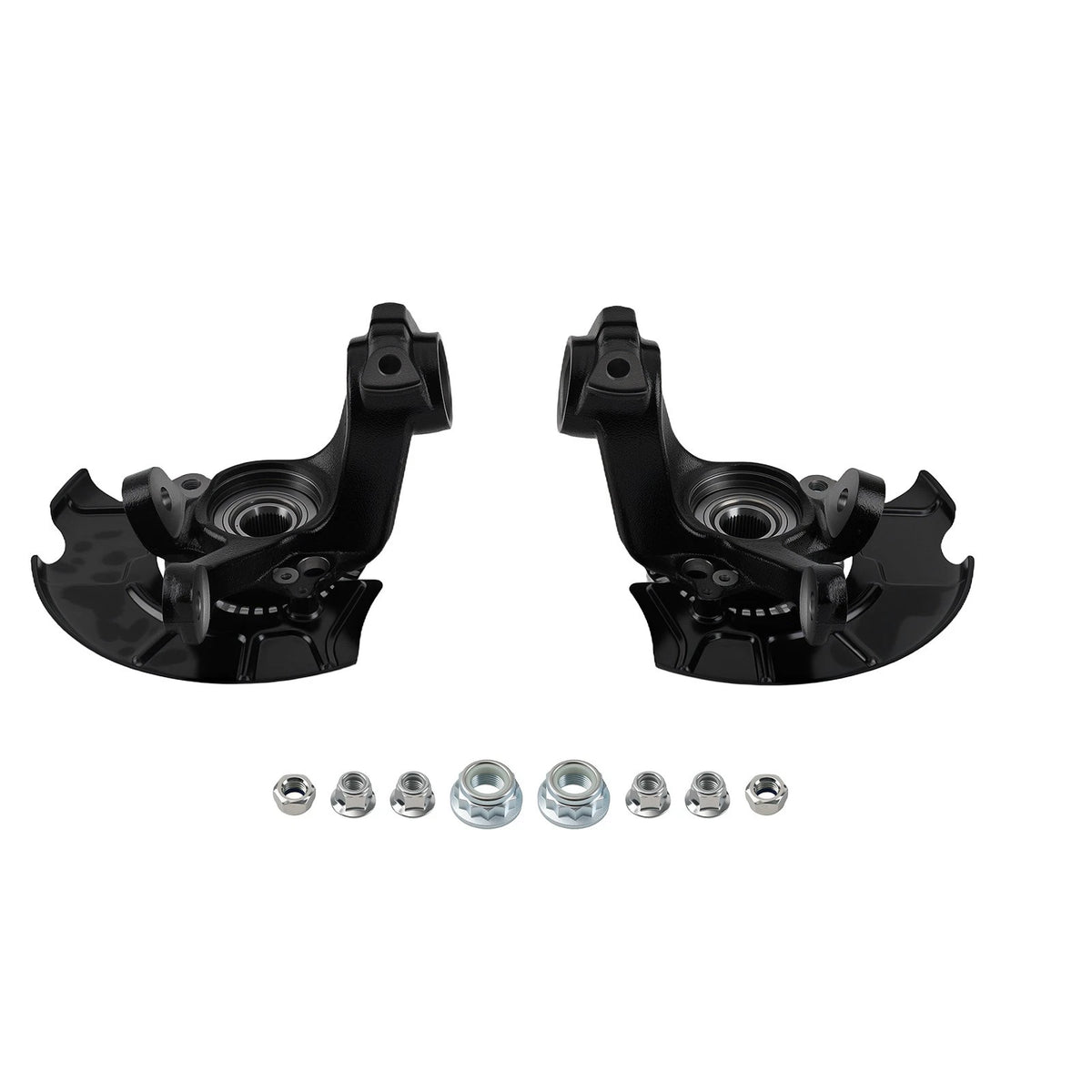 Steering Knuckle & Wheel Bearing Hub for VW Beetle Golf Jetta (1999–2010) 1J0407255K, 1J0407255AH, 1J0407255R