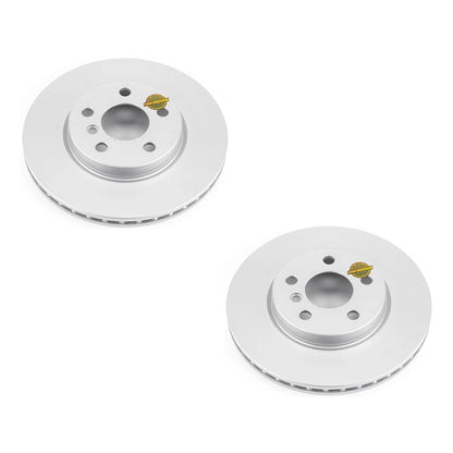 Set of 2 Powerstop Brake Discs Front for Mini Cooper (2014–2021) SET-P15EBR1647EVC-2
