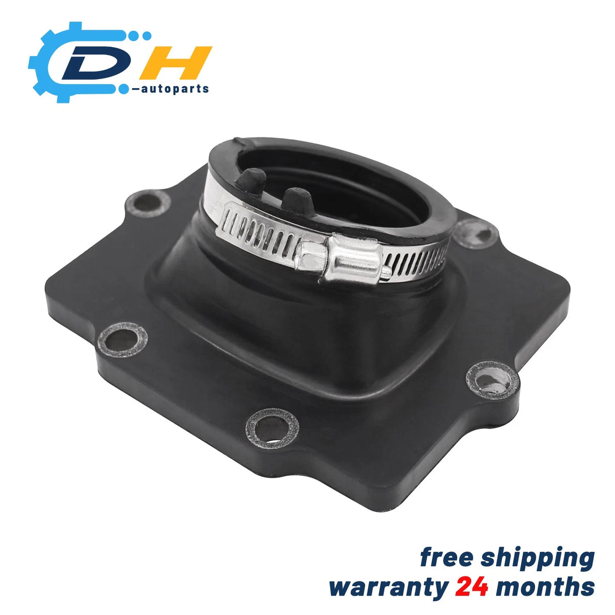 Rubber Carburetor Intake Manifold Boot for Kawasaki KX250 (1985–1986) 16065-1124, 160651124