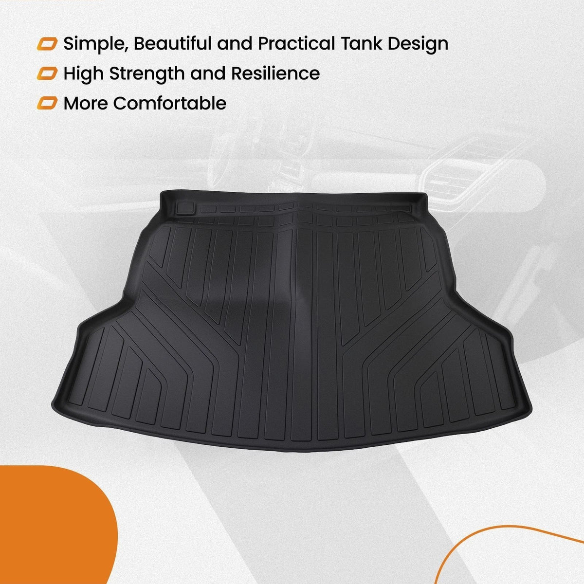 All-Weather Boot Liner for Honda CR-V (2007–2016) TPE Cargo Mat