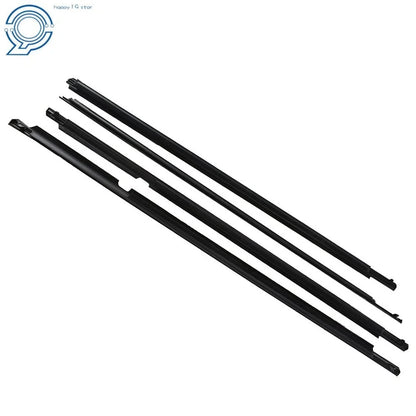 Set of 4 Door Weatherstrip Window Moulding Trim Seals for Toyota Corolla (2011)