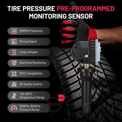 TPMS Tire Pressure Sensor for 2007–2014 Chevrolet Suburban 1500 (315MHz)