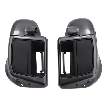 Lower Vented Fairings for Harley Street Glide (2014–2023) Gauntlet Gray Metallic