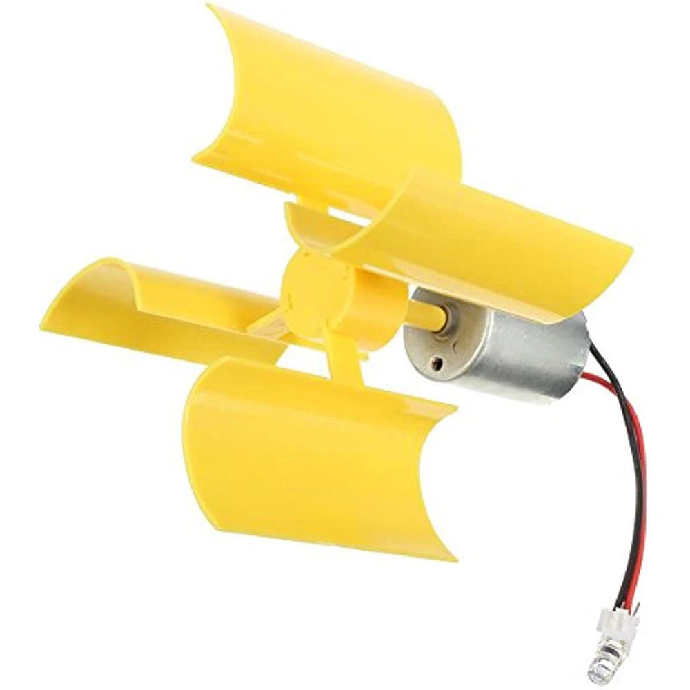 Small DC Motor Vertical Micro Wind Turbine Blades Generator Kit