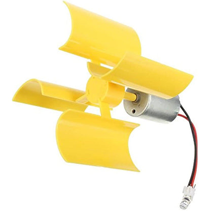 Small DC Motor Vertical Micro Wind Turbine Blades Generator Kit
