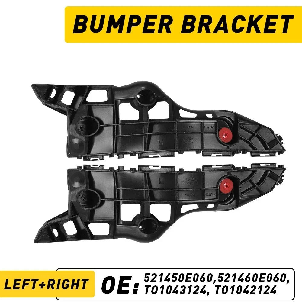 2X Bumper Retainer Brackets for Toyota Highlander (2014–2019)