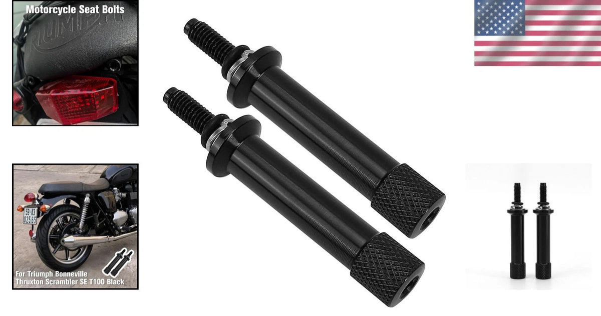 2X Quick Release Seat Bolts for Triumph Bonneville