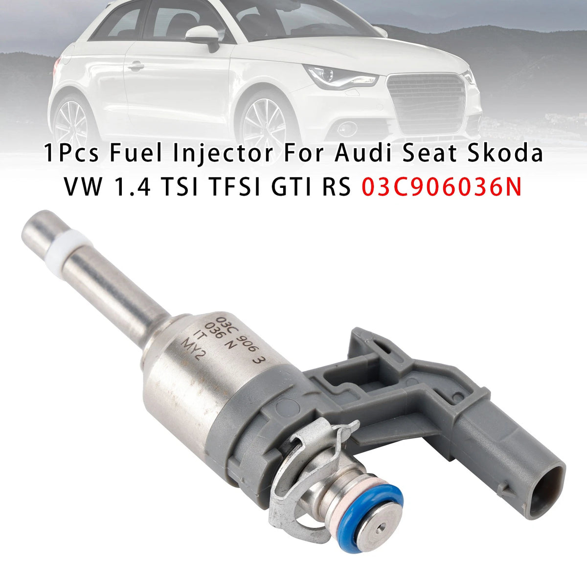 Fuel Injector for Audi Seat Skoda VW 1.4 TSI TFSI GTI RS (03C906036N)