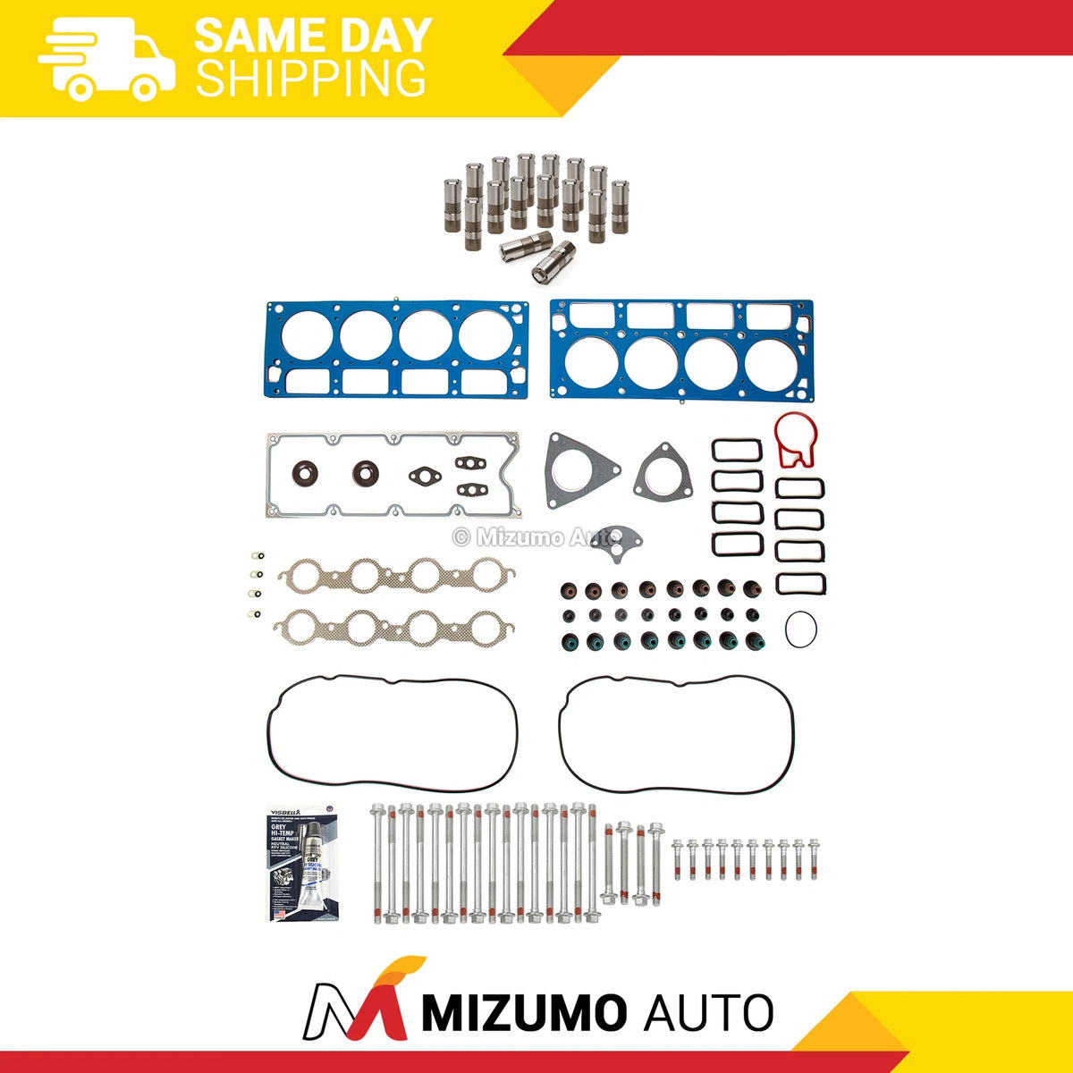 Head Gasket Set with Bolts & Lifters for Cadillac CTS, Camaro, Firebird (5.7L)