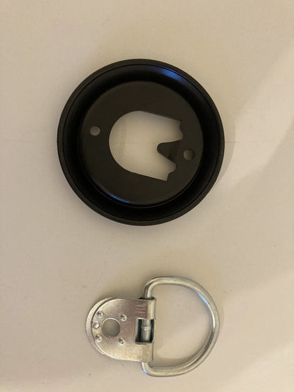Set of 4 D Ring Tie Down Loops for Trailer Truck Bed (E30024Z)
