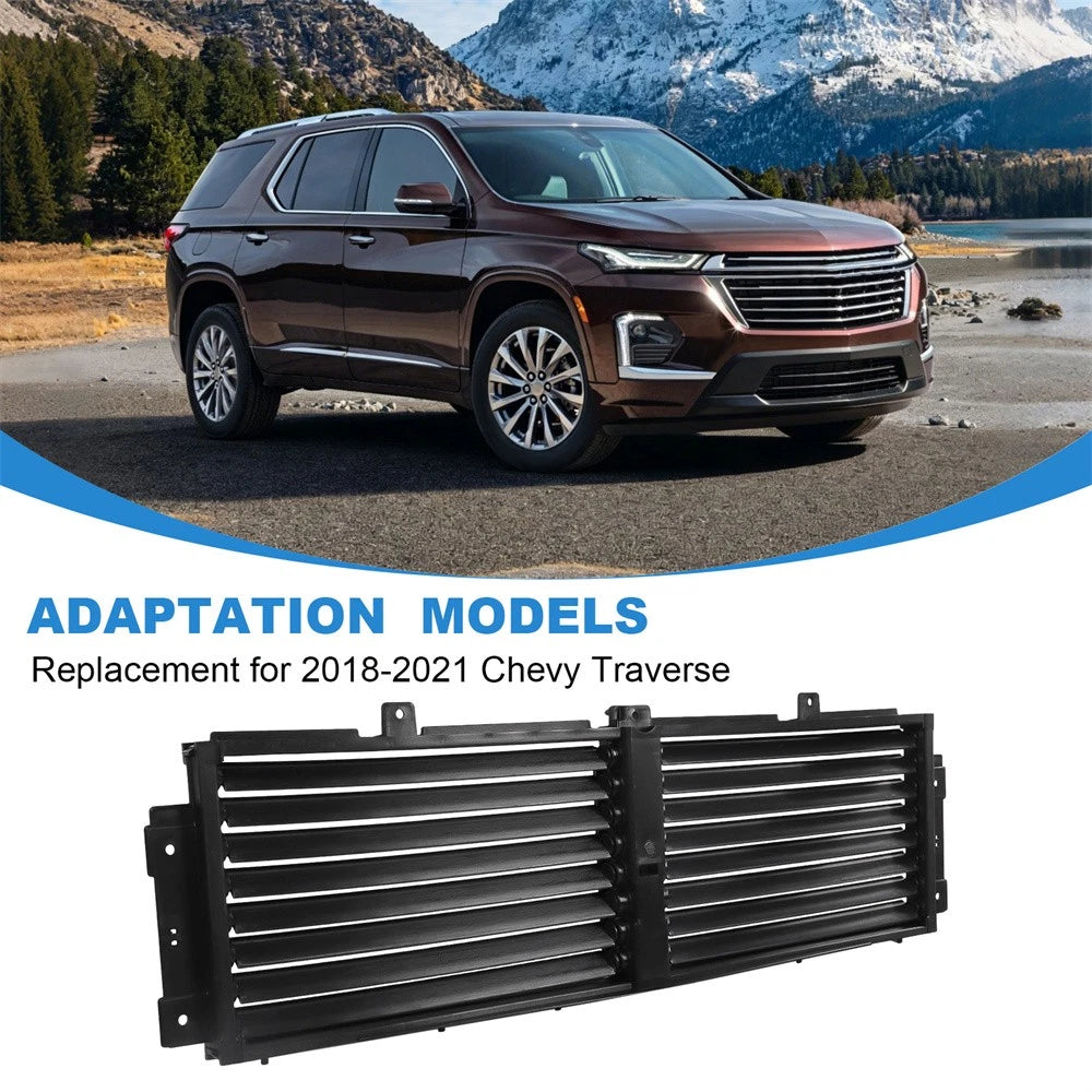 Upper Active Grille Air Shutter w/ Motor for Chevy Traverse (2018–2021) GM1206105, 84646340