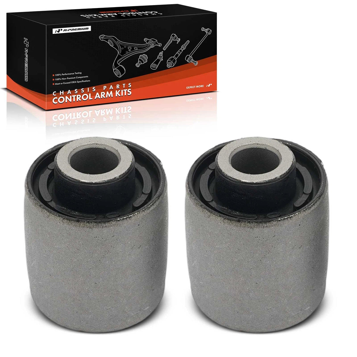 2X Rear Lower Control Arm Bushing for Hyundai Sonata (2011–2015) 55257-2P000