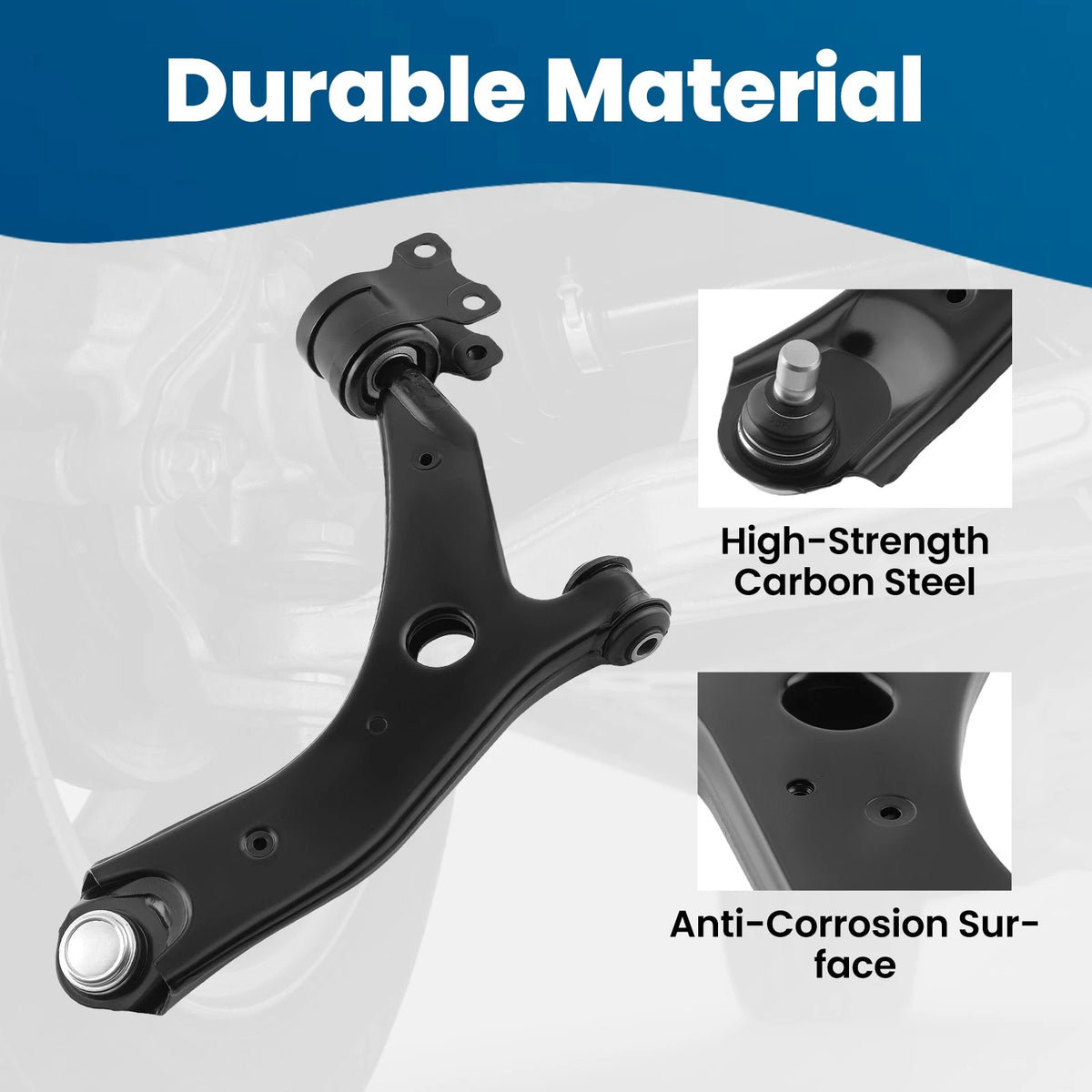 Front Lower Left Control Arm for Mazda 3 (2004–2017) VUX9HI, Suspension Kit