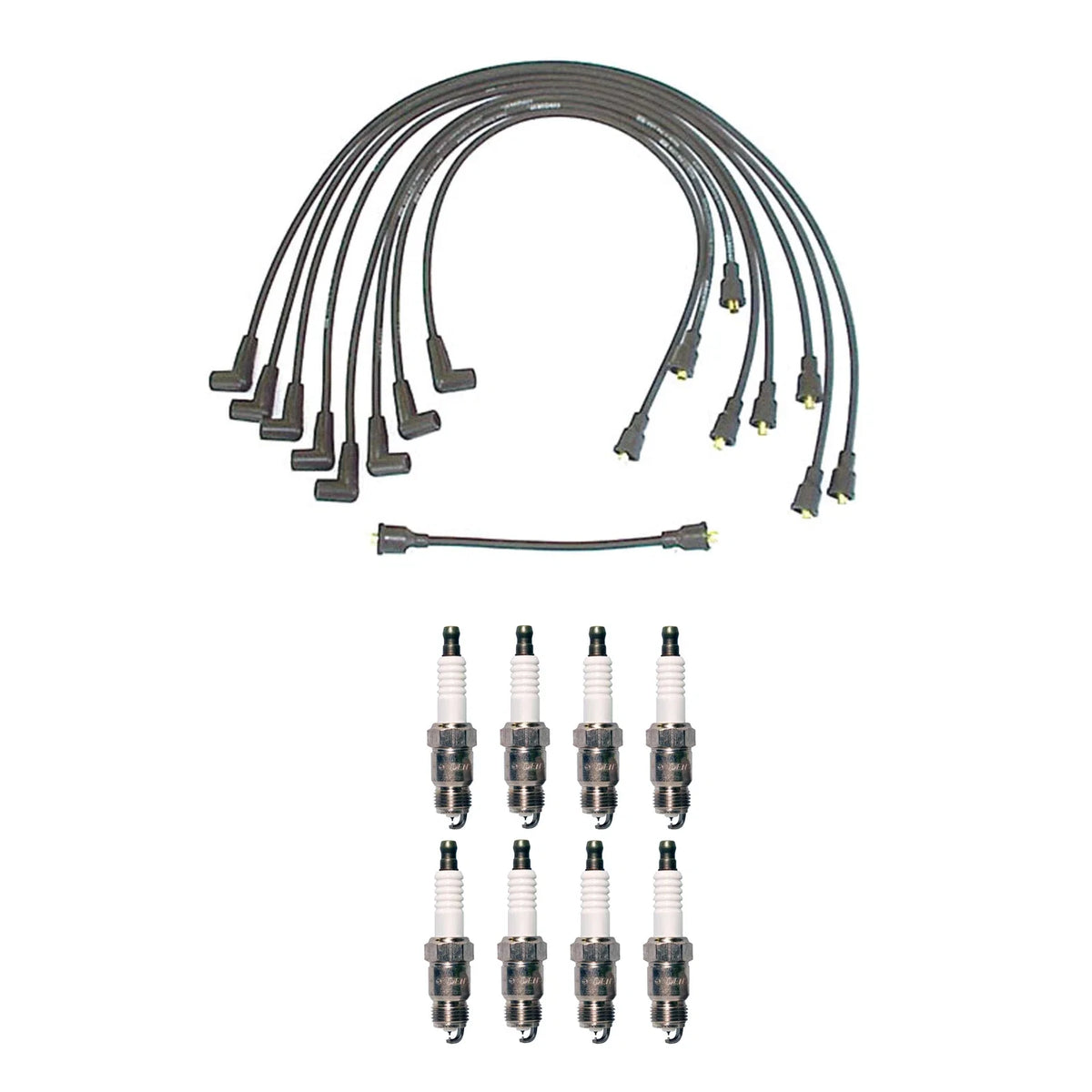 Denso Wire Set & 8 Iridium TT Spark Plugs for Chevy GMC 5.7L V8 (0.040)