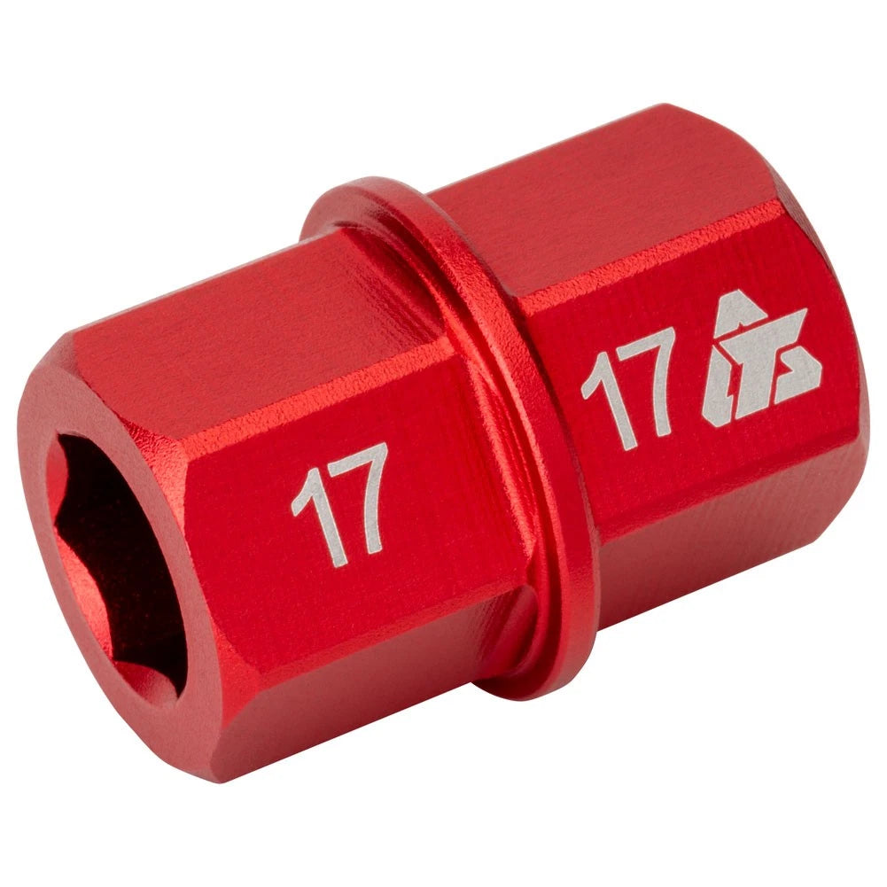 Tusk Hex Axle Adapter 17 mm for Royal Enfield (TK-17-17-AXLE)