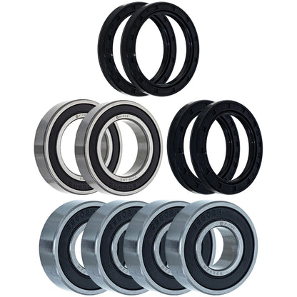 Wheel Bearing Seal Kit for Kawasaki KLT200A (MK1008378, 99502H, 6008-2RS)