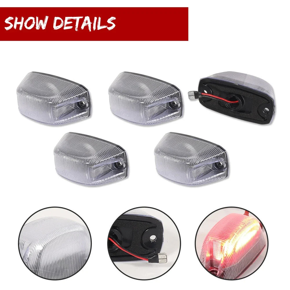 LED Rear Cab Roof Marker Running Lights for Ram ProMaster 1500 2500 3500 (2014–2023)