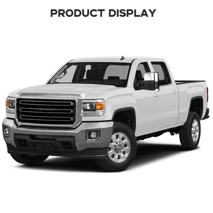 Set of 2 Chrome Power Heated Towing Mirrors for Silverado Sierra (2014–2018)