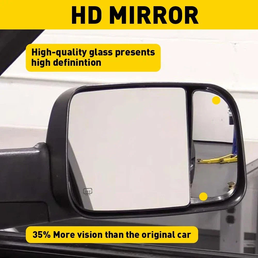 Tow Mirror Lower Glass for RAM 1500 2500 3500 4500 5500 (2009–2022)