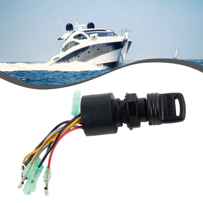 Ignition Key Switch for Outboard Motors 3-Pos 87-17009A5
