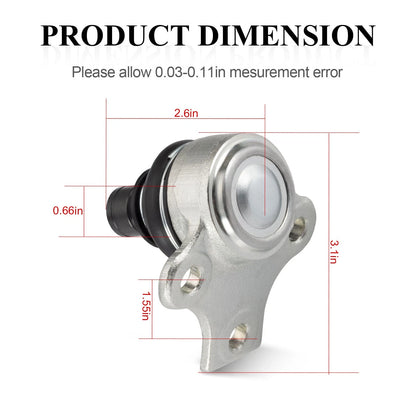 2X Lower Ball Joint 706200444 for Can-Am Outlander 400 500 650 800 800R