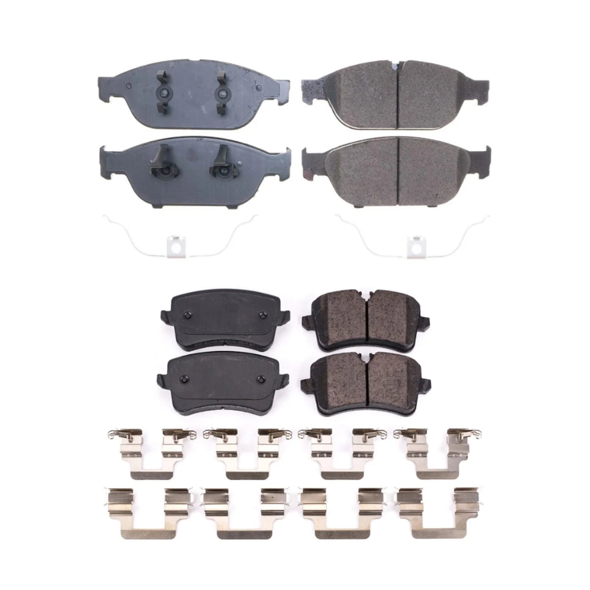 PowerStop Front & Rear Euro Carbon Fiber Ceramic Brake Pad Kit for Audi A6 (2012–2018)