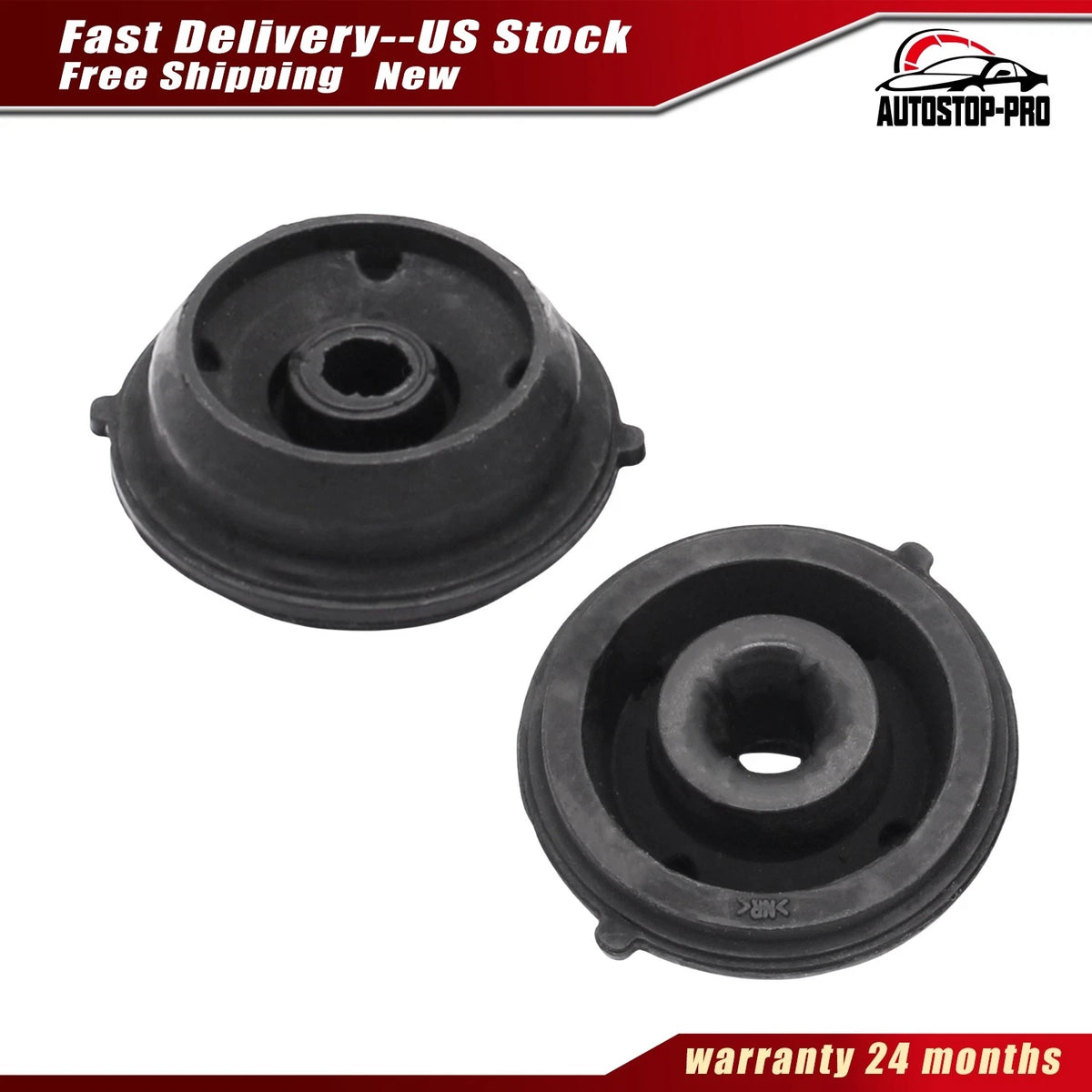 Lower Radiator Cushion Mount Insulators for Hyundai Kia (25336-2F650, 253362F650)