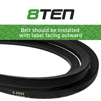 8TEN Drive Belt for John Deere Ztrak Pro Z930A Z950A Z960A (72 Inch Deck) TCU29455