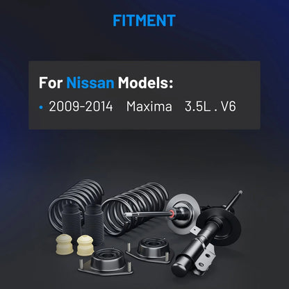 Front Struts with Coil Springs for Nissan Maxima (2009–2014)