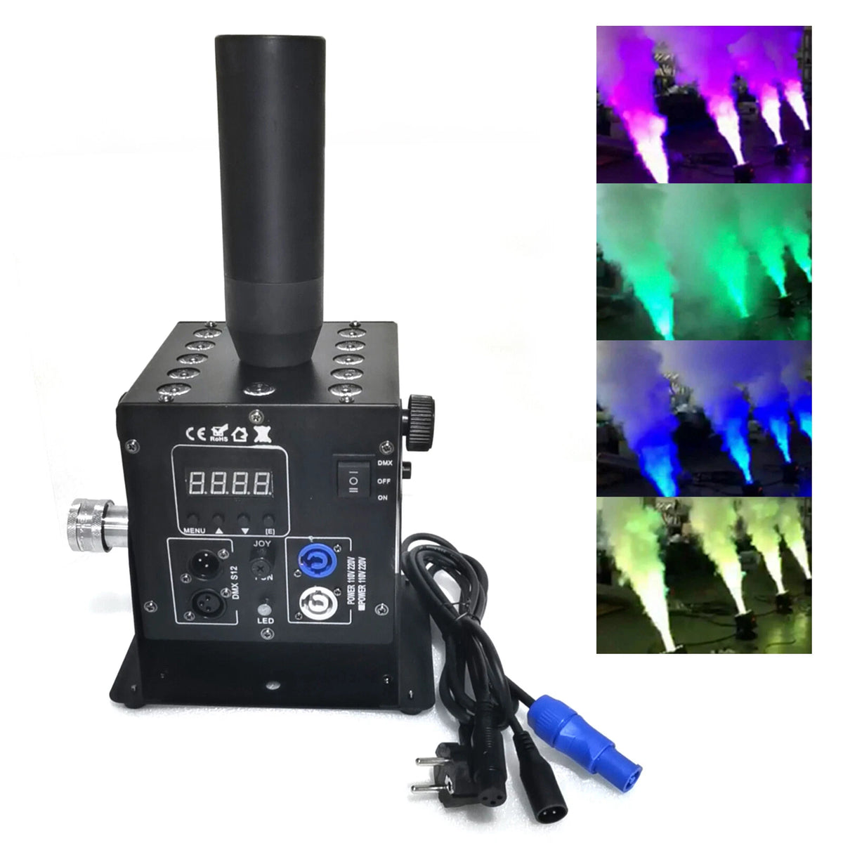 250W LED CO2 Jet Machine for Stage Effects (DMX)
