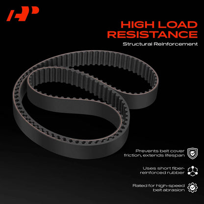 A-Premium Engine Timing Belt for Honda Accord Ridgeline (2003–2017) 5660XS, 14400R9PA01, T329