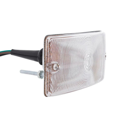 Turn Signal Assembly Pair Parking Light Clear Lens for Ford Bronco (1969–1977)
