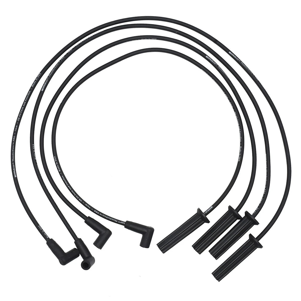 Set of 4 Spark Plug Wires for Chevy S10 Pickup (1995–2003) 924-1804, 9374, 764D