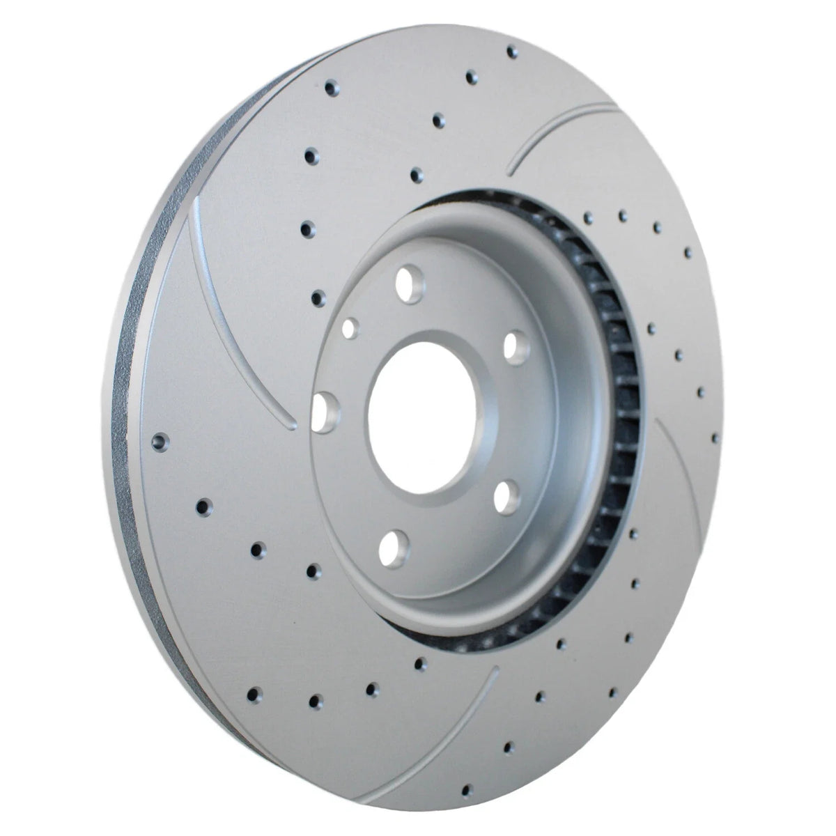2X Drilled 321mm Brake Rotors for Chevy GMC Buick
