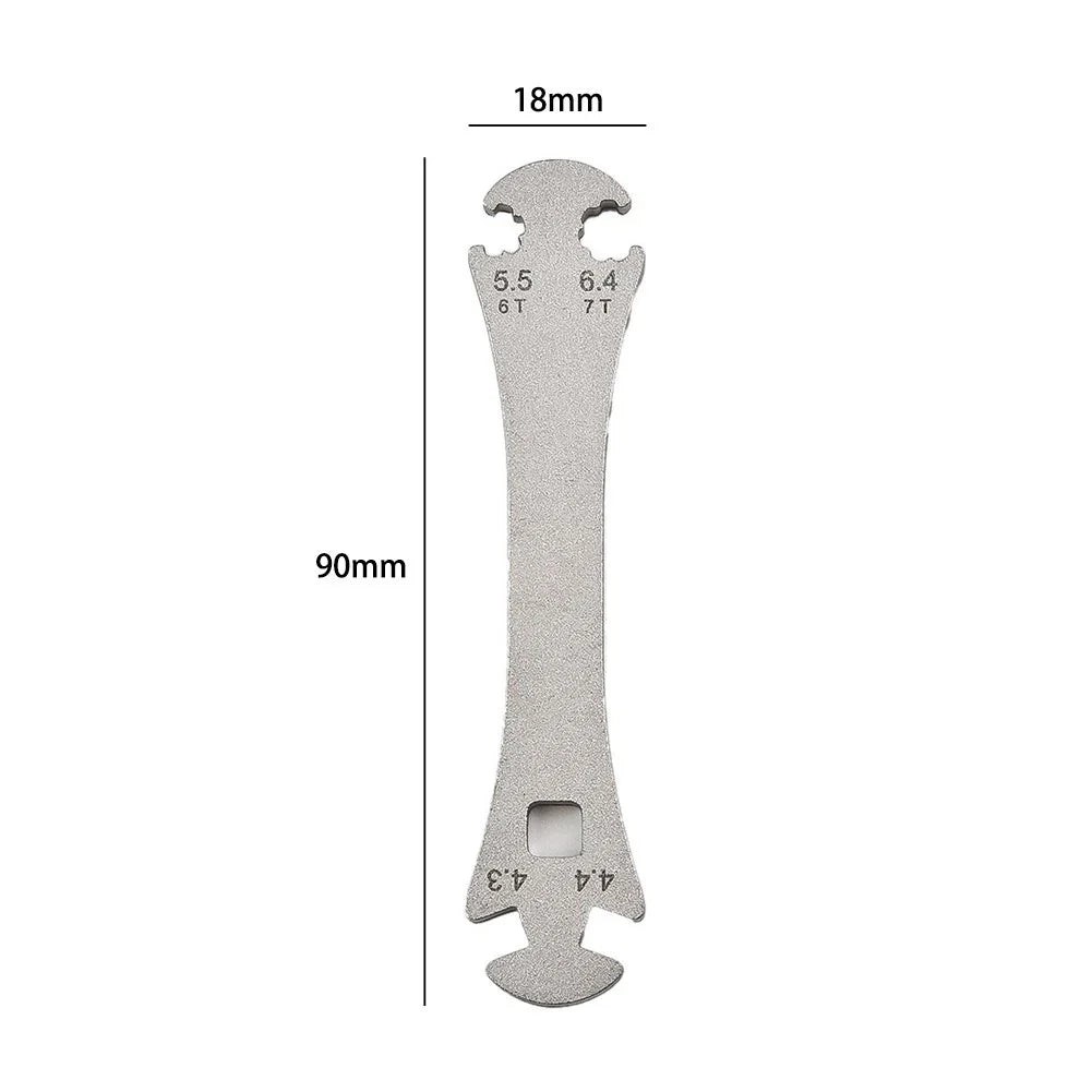 Bicycle Spoke Wrench Set of 4 (0x19x4mm) for 4.3/4.4/5.5/6.4