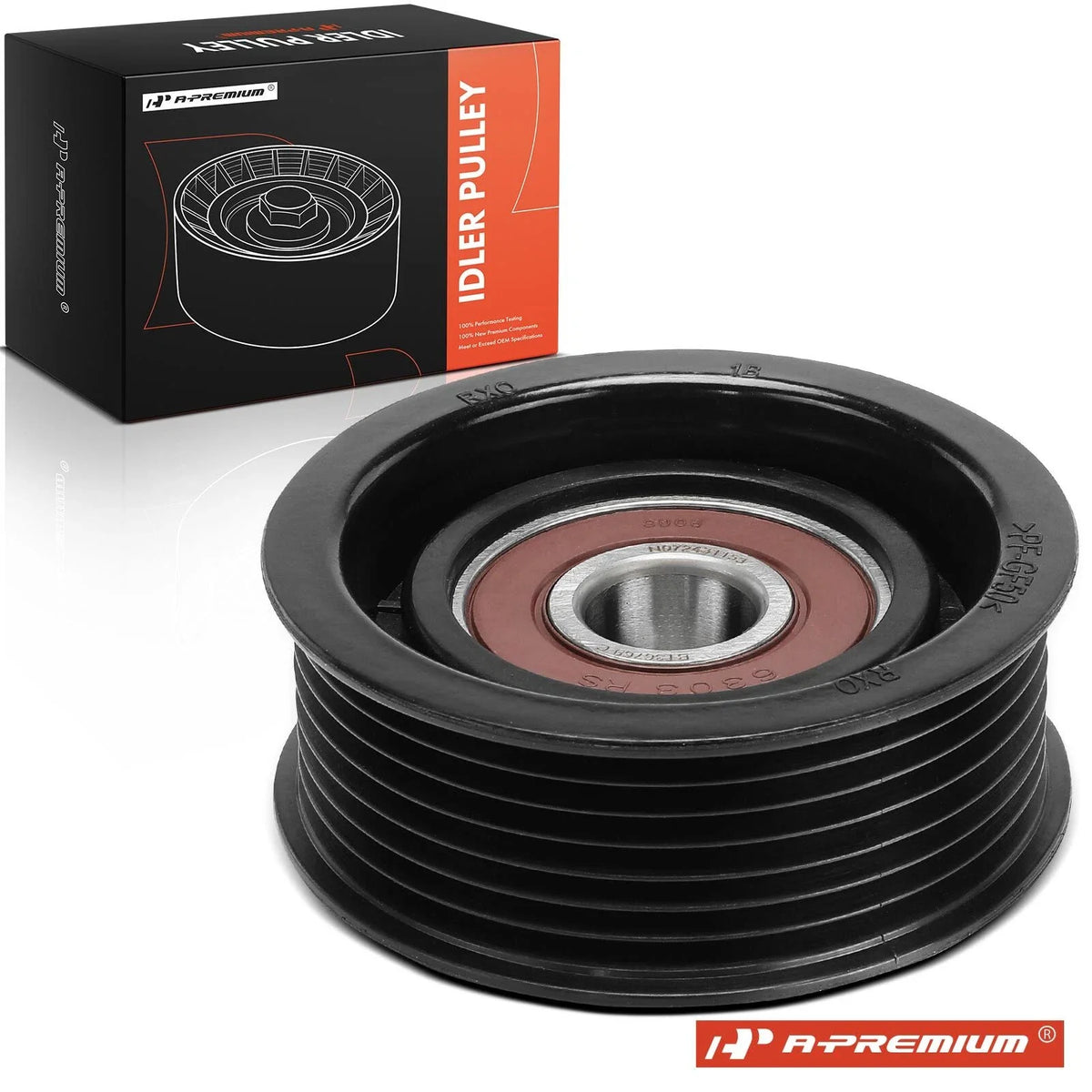 Accessory Belt Idler Pulley for Honda CR-V (2012–2014) Civic Acura TSX ILX