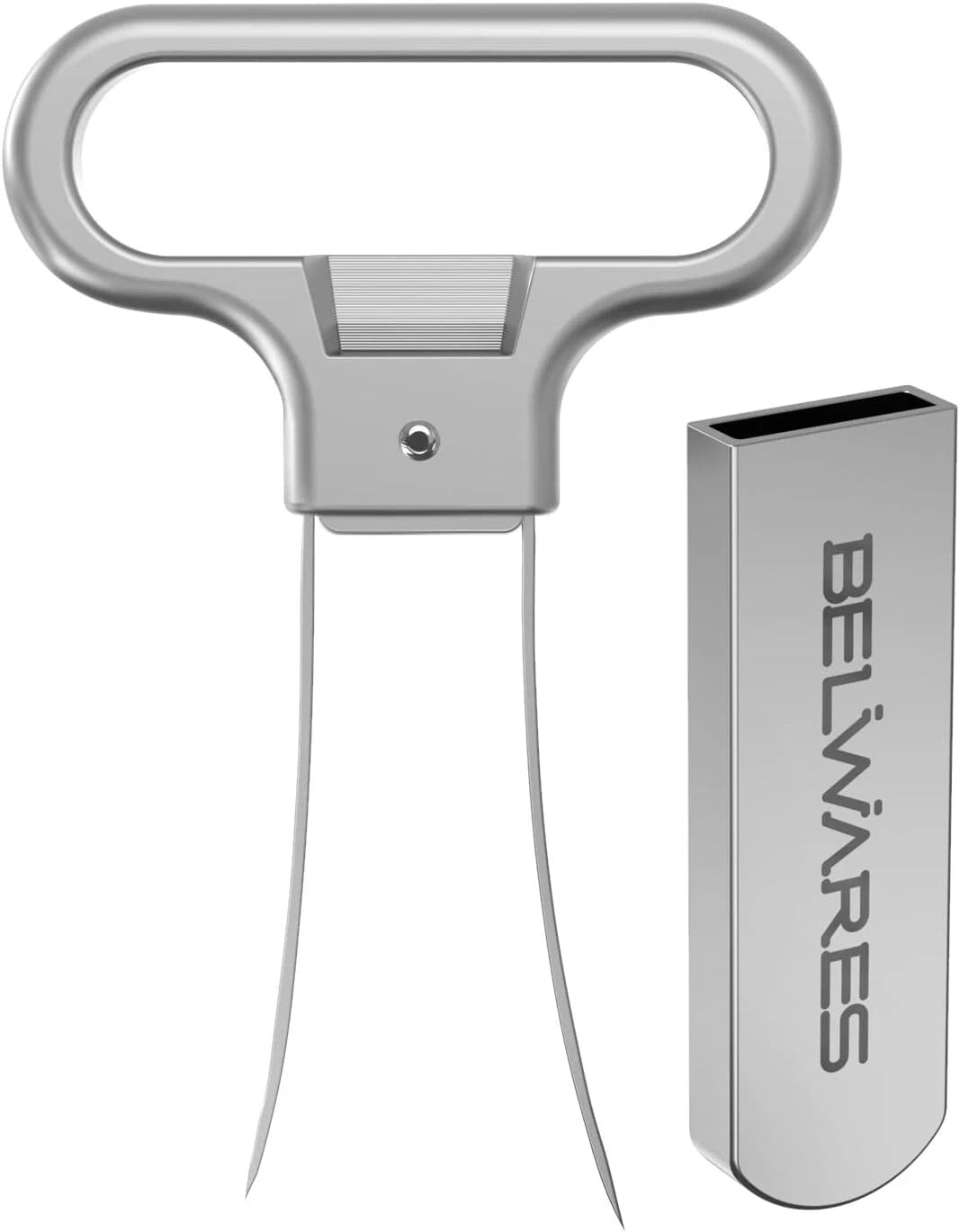 Stainless Steel Wine Opener for Effortless Cork Removal