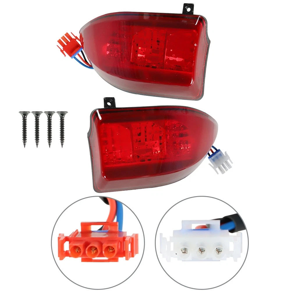 12V 3 Wire LED Tail Light for Club Car Precedent (2004–Present) 102528901, 102529001