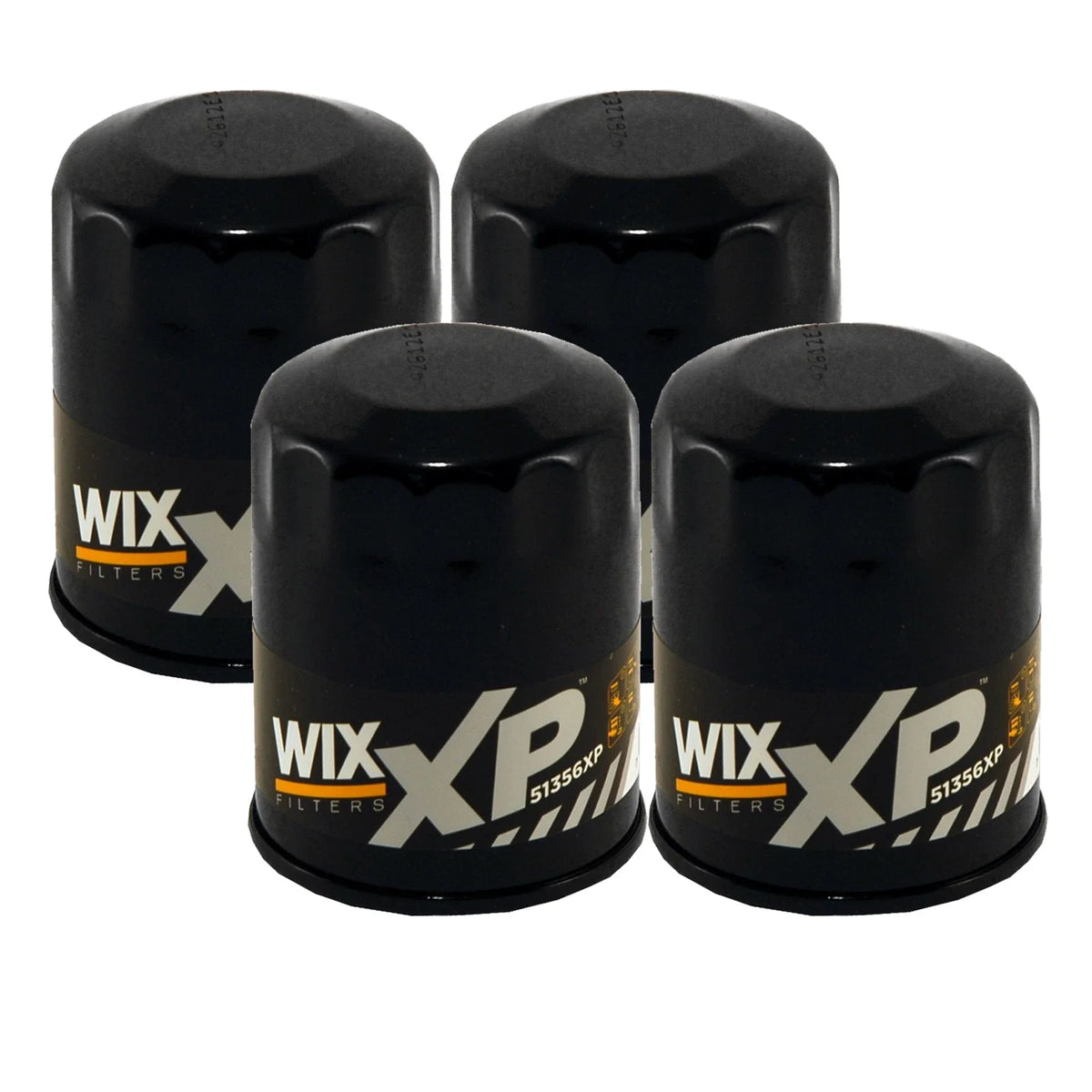 Set of 4 Wix XP Engine Oil Filters for Chrysler Dodge Ford Mazda (GAS)