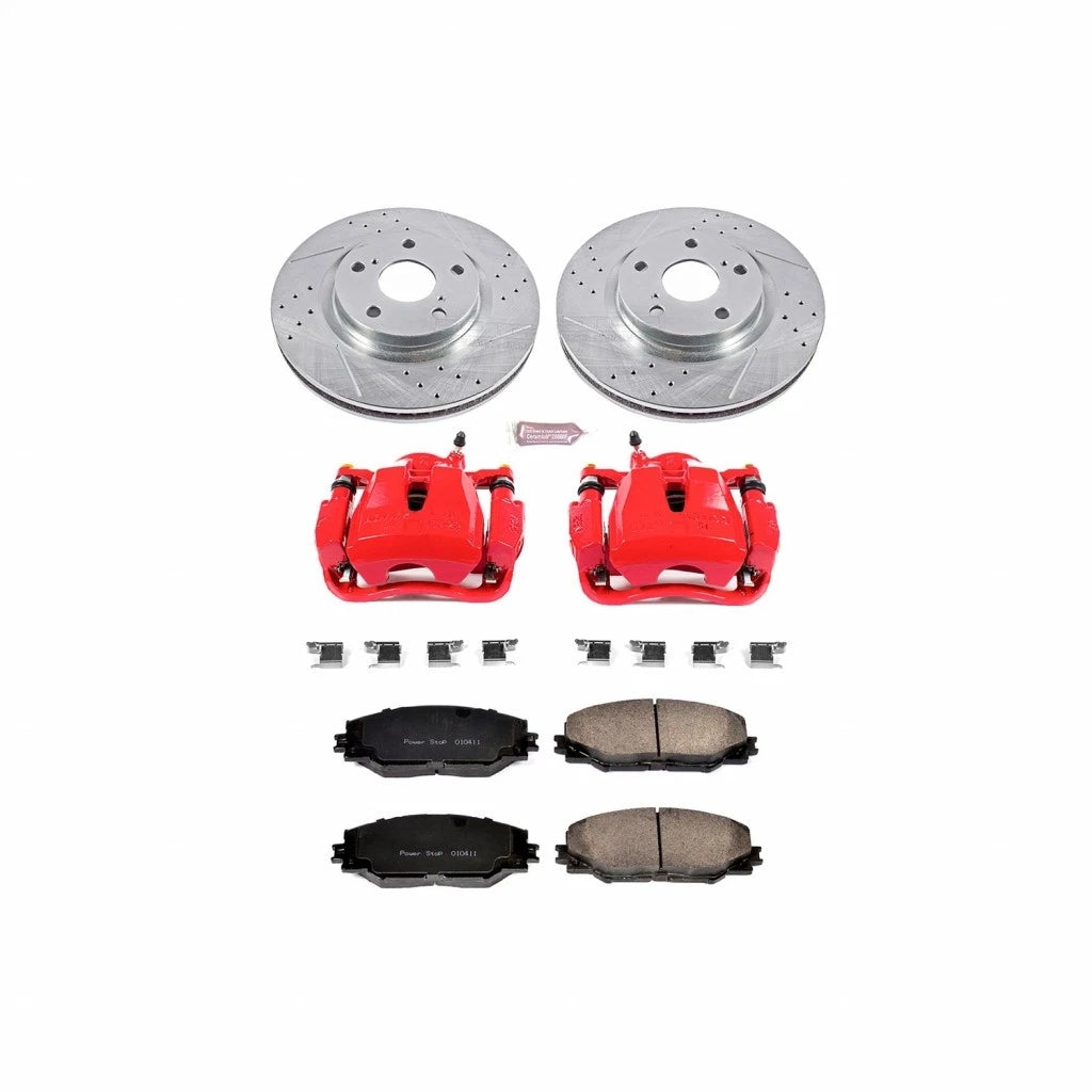 Power Stop Brake Kit for Toyota Corolla iM (2017–2018) | Z23 w/Calipers TLX-psbKC3054-CL360A73