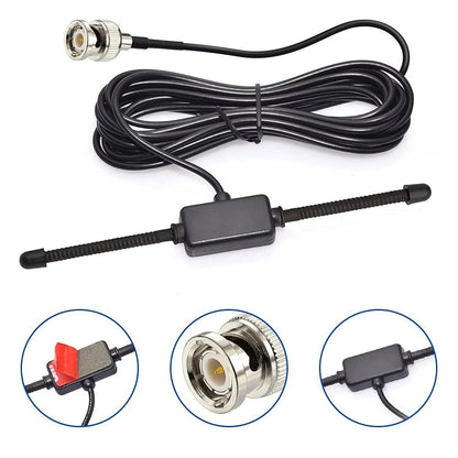 Adhesive Mount Antenna for Car Truck Police Scanner (VHF UHF)
