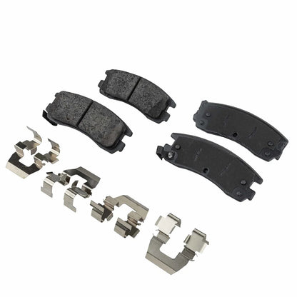 Brake Pad Set for Chevrolet Impala (2006–2010) Front and Rear 2X FWD