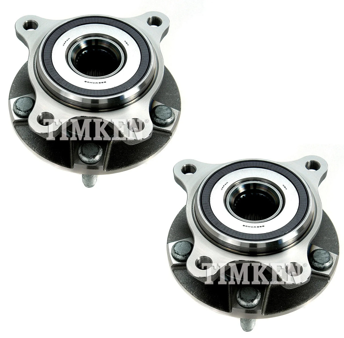 Set of 2 Timken Wheel Bearing & Hub Kits for Lexus IS300 RC350 (2001–2020)