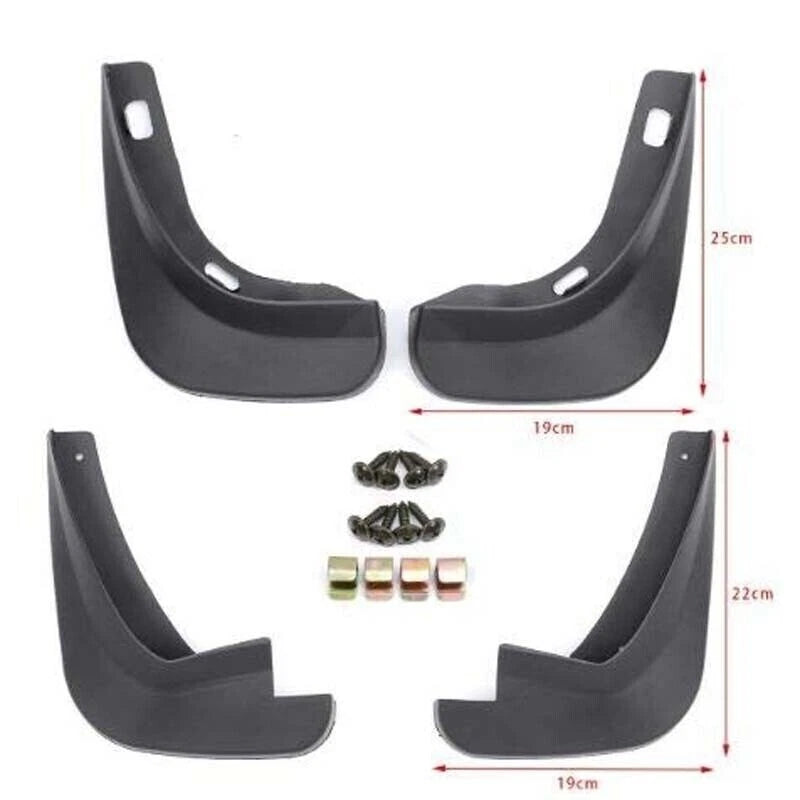 Mud Flap Set of 4 for Maruti Suzuki Alto K10 (2022)