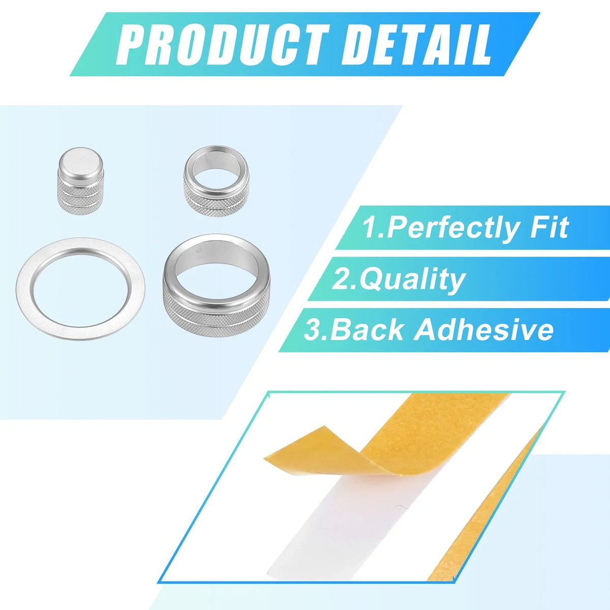 9pcs Air Conditioner Shift Knob Cover for Honda 